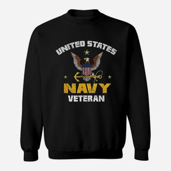 United States Navy Veteran Us Military Veteran Sweat Shirt - Seseable