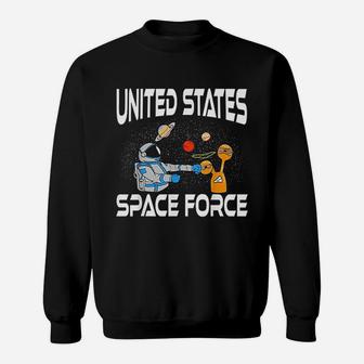 United States Space Force Vintage Funny Science Gift Sweat Shirt - Seseable