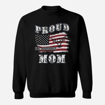 Us Air Force Moms Gift Proud Army Mom Sweat Shirt - Seseable