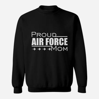 U.s. Air Force Proud Mom Gift Usaf Mom Sweat Shirt - Seseable