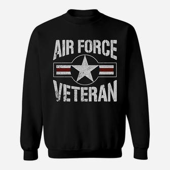 Us Air Force Veteran Sweat Shirt - Seseable
