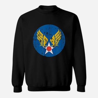 Us Army Air Force Vintage Sweat Shirt - Seseable