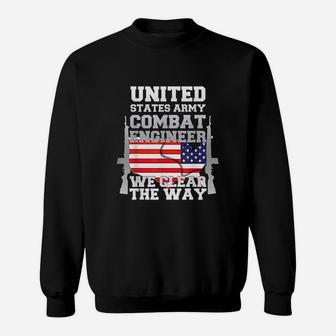 Us Army Combat Engineer Sweat Shirt - Seseable
