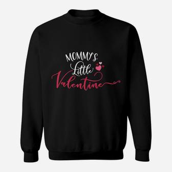 Valentines Day For Boys Girls Mommys Valentine Sweat Shirt - Seseable