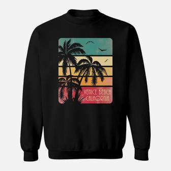 Venice Beach California Vintage Summer Sweat Shirt - Seseable