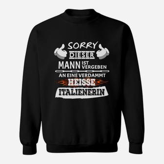 Verbiges Ein Italienerin- Sweatshirt - Seseable