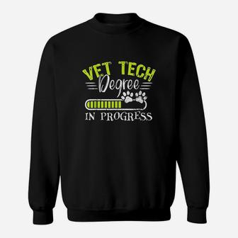 Vet Tech Student Gifts Cute Veterinary Technician Sweat Shirt - Seseable