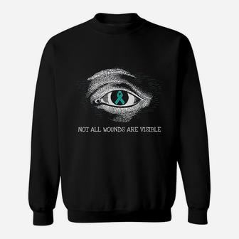 Veteran Ptsd Not All Wounds Are Visible Sweat Shirt - Seseable