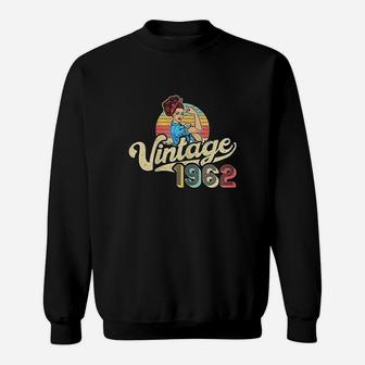 Vintage 1962 60 Years Old Gift 60th Birthday Sweat Shirt - Seseable