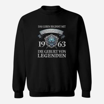 Vintage 1963 Geburtstags-Sweatshirt – Edition für Legenden - Seseable
