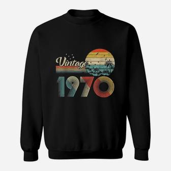 Vintage 1970 Natural Scenery Sweat Shirt - Seseable