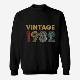 Vintage 1982 40th Birthday Gift Men Women 40 Years Old Sweat Shirt - Seseable