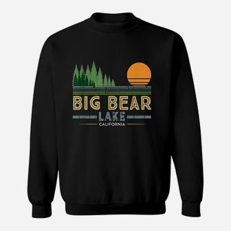 Vintage Big Bear Lake California Sweat Shirt - Seseable