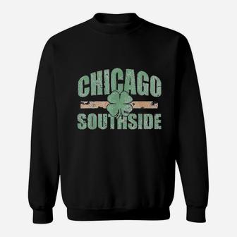 Vintage Chicago Southside Irish Sweat Shirt - Seseable