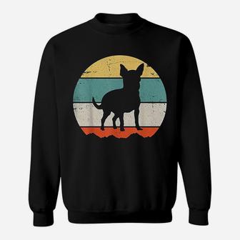 Vintage Chihuahua For Dog Lover Sweat Shirt - Seseable