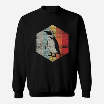 Vintage Earth Day Gifts Retro Penguin Sweat Shirt - Seseable