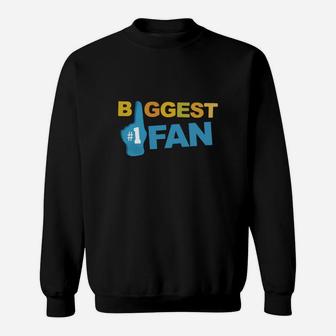 Vintage Graphic Biggest Fan Number 1 Sweatshirt - Seseable