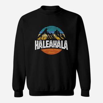 Vintage Haleakala National Park Hawaii Pullover Hoodie Sweat Shirt - Seseable
