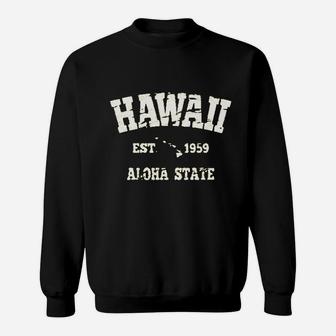 Vintage Hawaiian Islands Sweat Shirt - Seseable