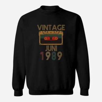Vintage Juni 1989 Sweat Shirt - Seseable