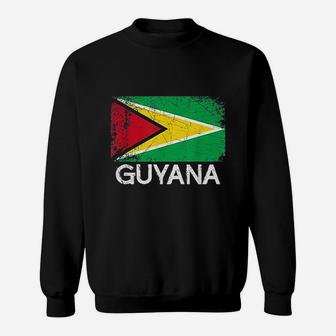 Vintage Made In Guyana Gift Sweat Shirt - Seseable