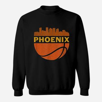 Vintage Phoenix Retro Basketball Sweat Shirt - Seseable