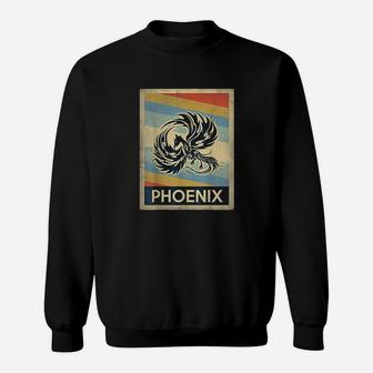 Vintage Style Phoenix Sweat Shirt - Seseable