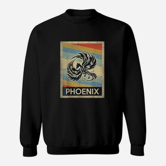 Vintage Style Phoenix Sweat Shirt - Seseable