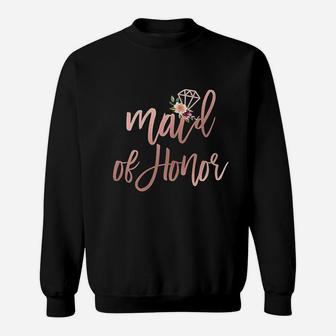 Wedding Shower Gift For Sister From Bride Maid Of Honor Sweat Shirt - Seseable