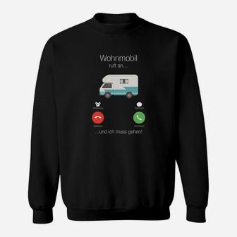Wohnmobil Ruft An Männer Sweatshirt, Lustiges Camping Outfit - Seseable