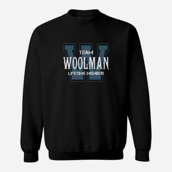Woolman Shirts - Team Woolman Lifetime Member Name Shirts Sweat Shirt - Seseable