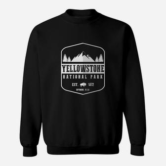 Yellowstone National Park Sweat Shirt - Seseable