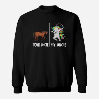 Your Uncle My Uncle Unicorn T-shirt Funny Dabbing Cute Dab Sweat Shirt - Seseable