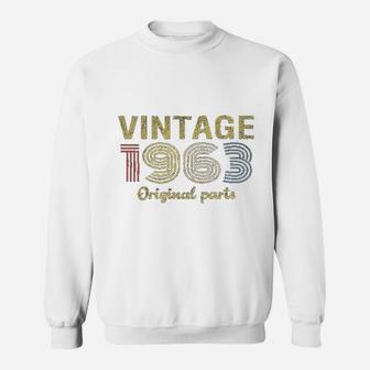 58th Birthday Vintage 1963 Sweat Shirt - Seseable