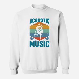 Acoustic Music Lets Sing A Song Music Gift Sweatshirt - Seseable
