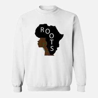 Afrocentric Africa Roots Black History Month Sweat Shirt - Seseable