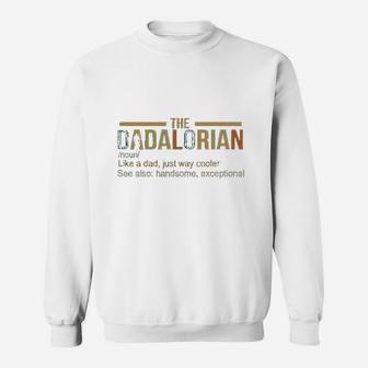 Agaoece Dadalorian Graphic, best christmas gifts for dad Sweat Shirt - Seseable