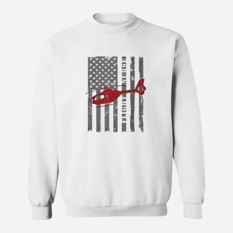 American Flag Flight Nurse, funny nursing gifts Sweat Shirt - Seseable
