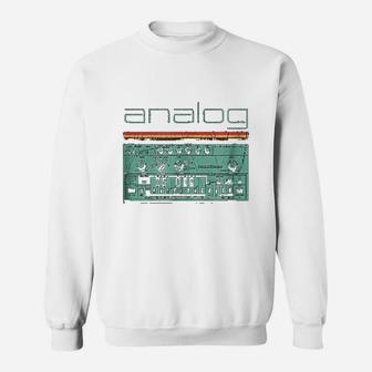 Analog Vintage Synthesizer Sweat Shirt - Seseable
