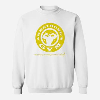 Armstrongs Gym Sweat Shirt - Seseable