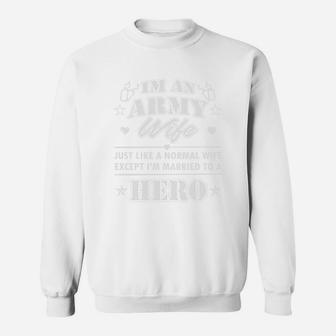 Army Wife Sweat Shirt - Seseable