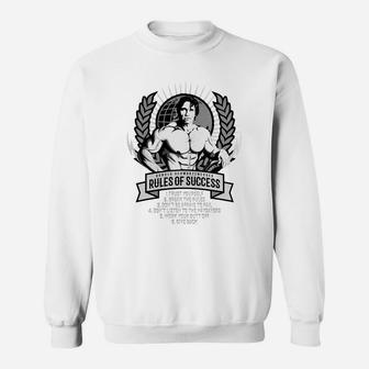 Arnold Rules Of Success Sweat Shirt - Seseable