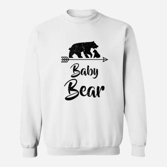 Baby Bear Best Gift Mothers Fathers Day Sweat Shirt - Seseable