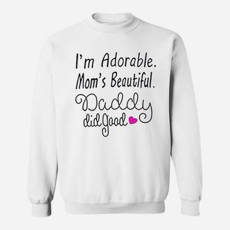 Baby Girl Clothes Cute Mommy Letter Sweat Shirt - Seseable