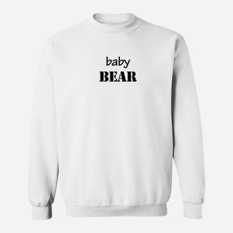 Baby Papa Bear Duo Father Son, best christmas gifts for dad Sweat Shirt - Seseable