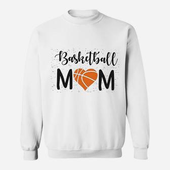 Basketball Mom Letter Sweat Shirt - Seseable