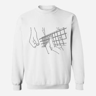 Bass Guitar Gift For Bass Lovers Musicians And Bassists Sweatshirt - Seseable