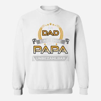 Beschränkung Papa Unbällbar Sweatshirt - Seseable