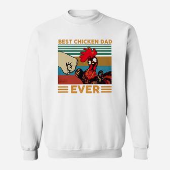 Best Chicken Dad Ever Vintage T-shirt Sweat Shirt - Seseable
