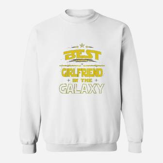 Best Girlfriend In The Galaxy, best friend christmas gifts, unique friend gifts, Sweat Shirt - Seseable